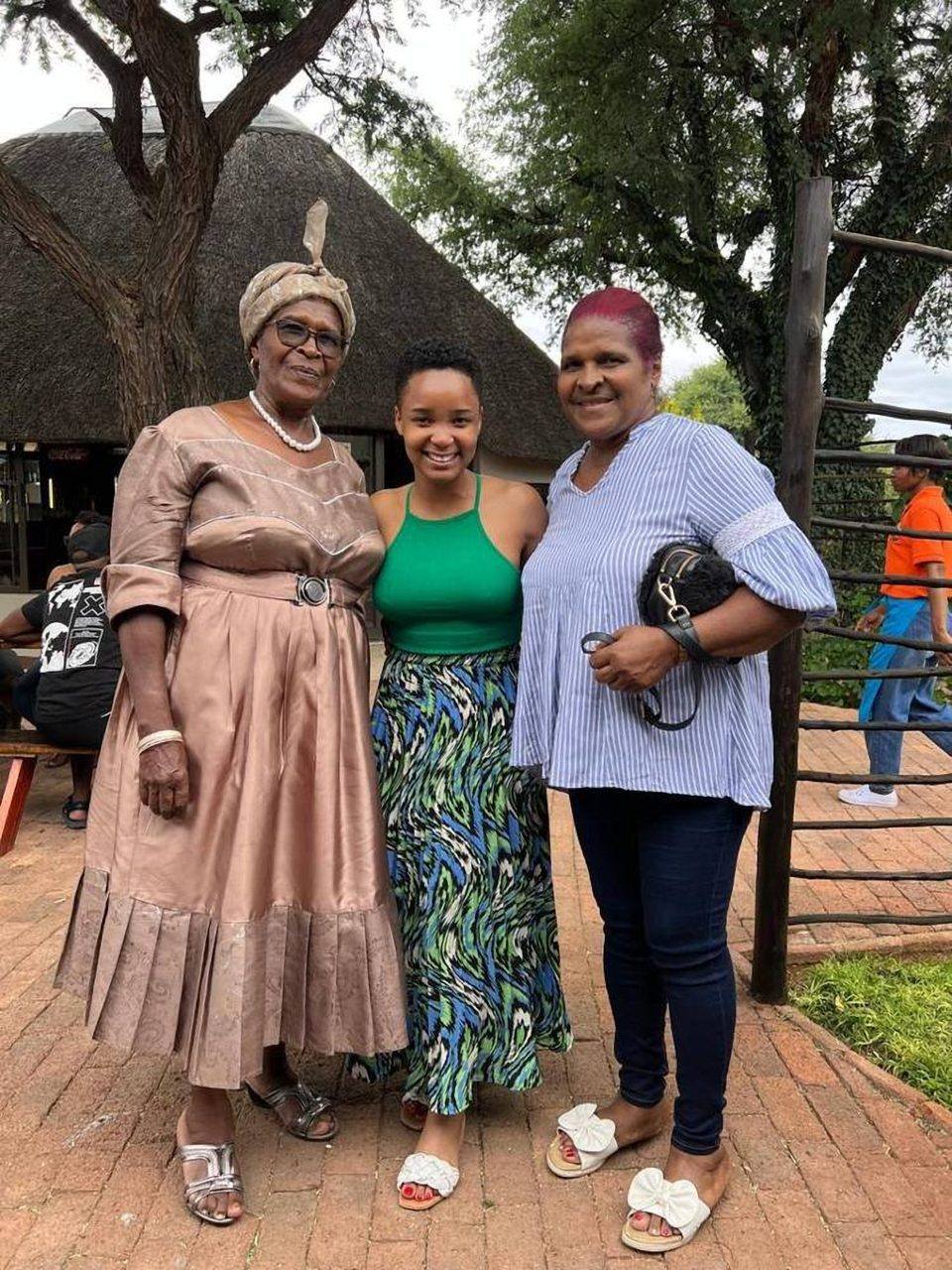 Guests enjoying a celebration at Omateko Lodge